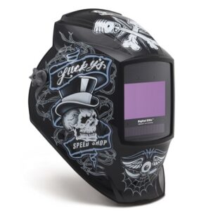 Miller Digital Elite Welding Helmet w/ ClearLight 2.0 Lens, Lucky’s Speed Shop