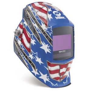 Miller Digital Elite Welding Helmet w/ ClearLight 2.0 Lens, Stars & Stripes III