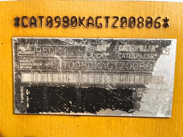 2014 Caterpillar 980K for sale - Image 7
