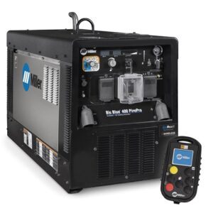 Miller Big Blue 400 PipePro (Mitsubishi) Stainless Steel w/Wireless Interface Control