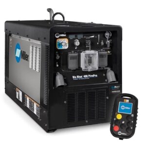 Miller Big Blue 400 PipePro (CAT) Stainless Steel w/Wireless Interface Control