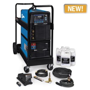 Miller Dynasty 400 208-600 V Wireless Foot Control Complete Tig Welder Package