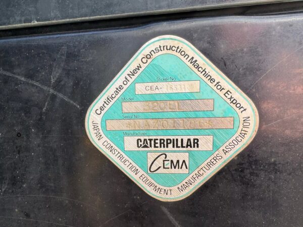 Buy Caterpillar 320EL Excavator - Image 9