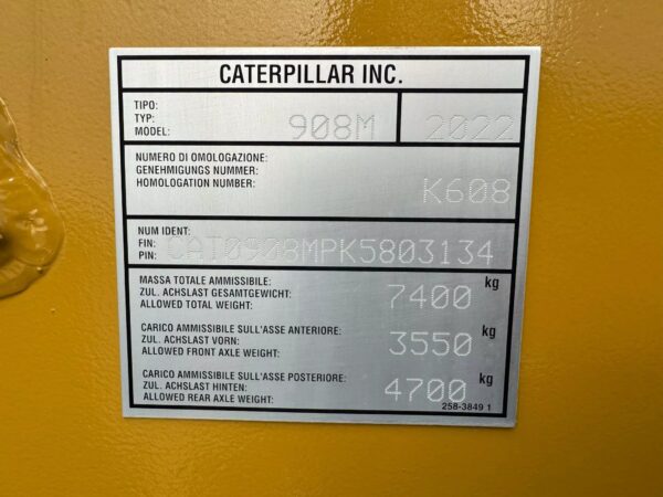 Caterpillar 908M Loader For Sale - Image 15