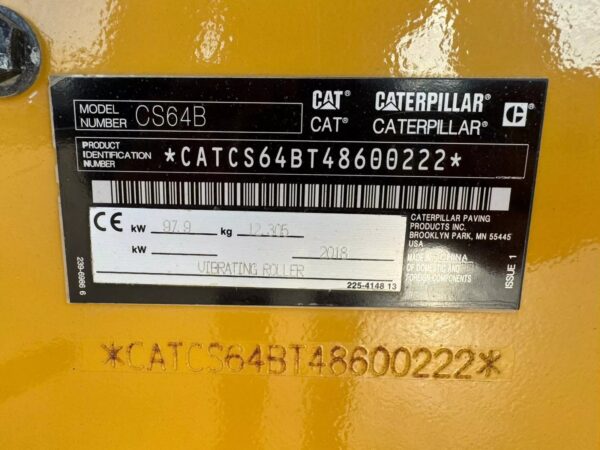 Buy Caterpillar CS64B Roller - Image 12