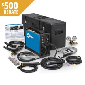 Miller Maxstar® 161 STH 120-240 V Tig / Stick Welder , X-Case, Fingertip Contractor Package