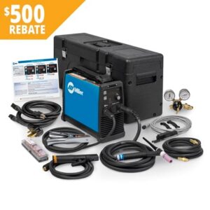 Miller Maxstar® 161 STL 120-240 V, X-Case, Fingertip Contractor Package