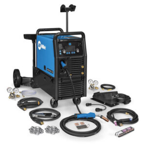 Miller Multimatic 235 Multiprocess Welder w/ EZ-Latch™ Dual Cylinder Running Gear & TIG Kit – 240V