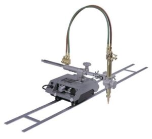 Victor VCM 200 Portable Cutting Mach. MT 210A Torch & Rack
