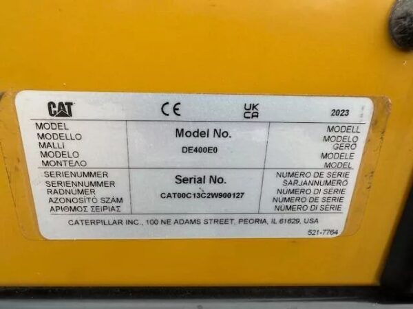 CAT DE400E0 C13 400 kVA Generator for sale | New and unused - Image 7