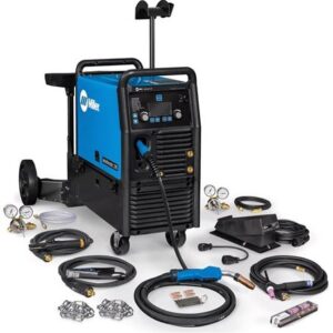 Miller Multimatic 235 Multiprocess Welder w/ EZ-Latch™ Dual Cylinder Running Gear & TIG Kit – 240V