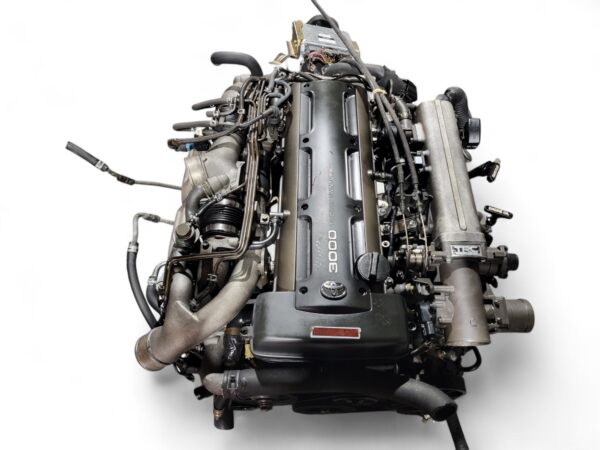 Toyota JDM 2JZGTE 2JZ Aristo Soarer 3.0L Twin Turbo Engine Transmission 0097260 - Image 6