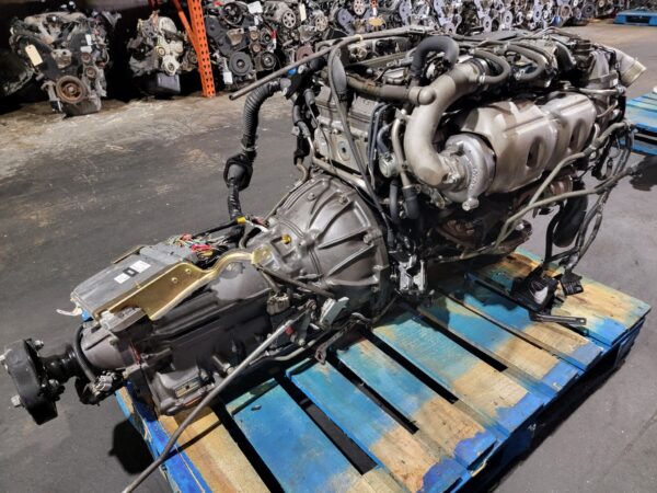 Toyota 2JZGTE 2JZ Aristo Supra 3.0L Twin Turbo Engine Transmission JDM 0097260 - Image 6