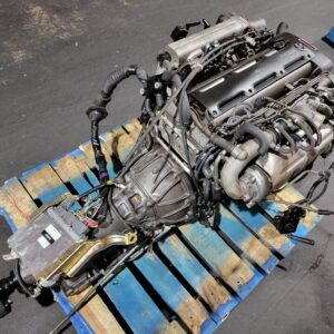 Toyota 2JZGTE 2JZ Aristo Supra 3.0L Twin Turbo Engine Transmission JDM 0097260