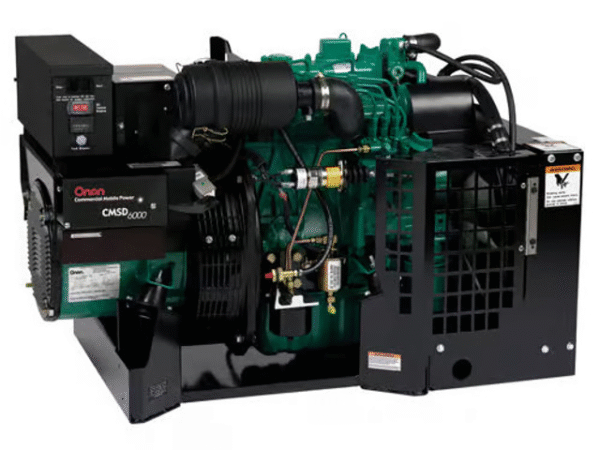 Cummins 7.5HDKAL-1 Onan 7.5kW Commercial Diesel Generator Set 120/240 Volts