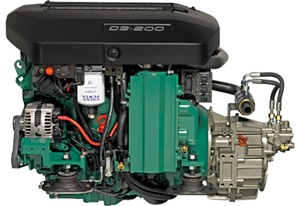Volvo Penta D3-200 marine diesel