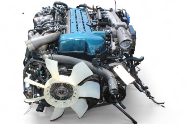 Toyota JDM 2JZGTE 2JZ 3.0L Turbo VVTI Supra Engine 6SPD Trans Loom ECU 0706942 - Image 4