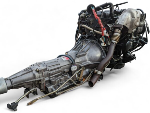 Toyota JDM 2LTE LXS11 2.4L Turbo Diesel Engine Transmission Crown Comfort 453730 - Image 5