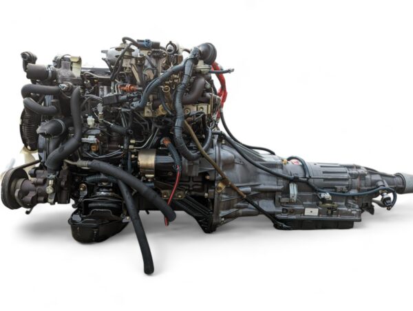Toyota JDM 2LTE LXS11 2.4L Turbo Diesel Engine Transmission Crown Comfort 453730 - Image 7