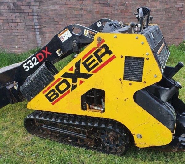 BOXER 532DX Mini Stand-on Skidsteer loader - Year 2008, - Image 3
