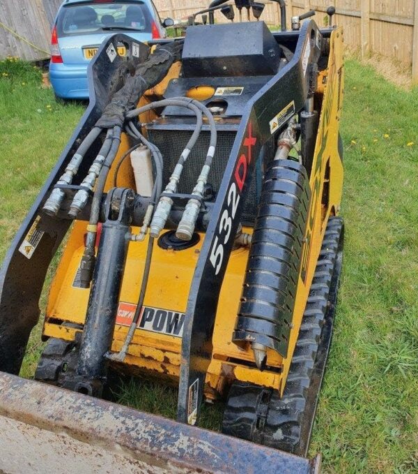 BOXER 532DX Mini Stand-on Skidsteer loader - Year 2008, - Image 4