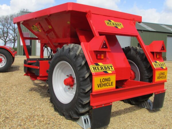 HERBST Gravel / Stone Discharge Trailer, 8 Tonne Hydraulic Drive - Image 7