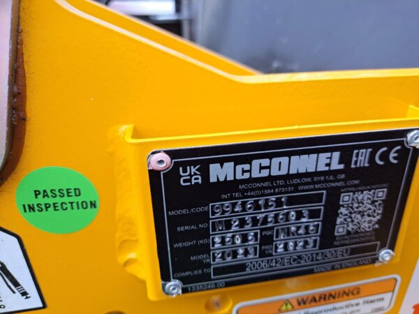 MCCONNEL TUFFCUT 480 Batwing Trailed Topper, NEW - New Model (replaces SR460 Model) - In Stock! - Image 7