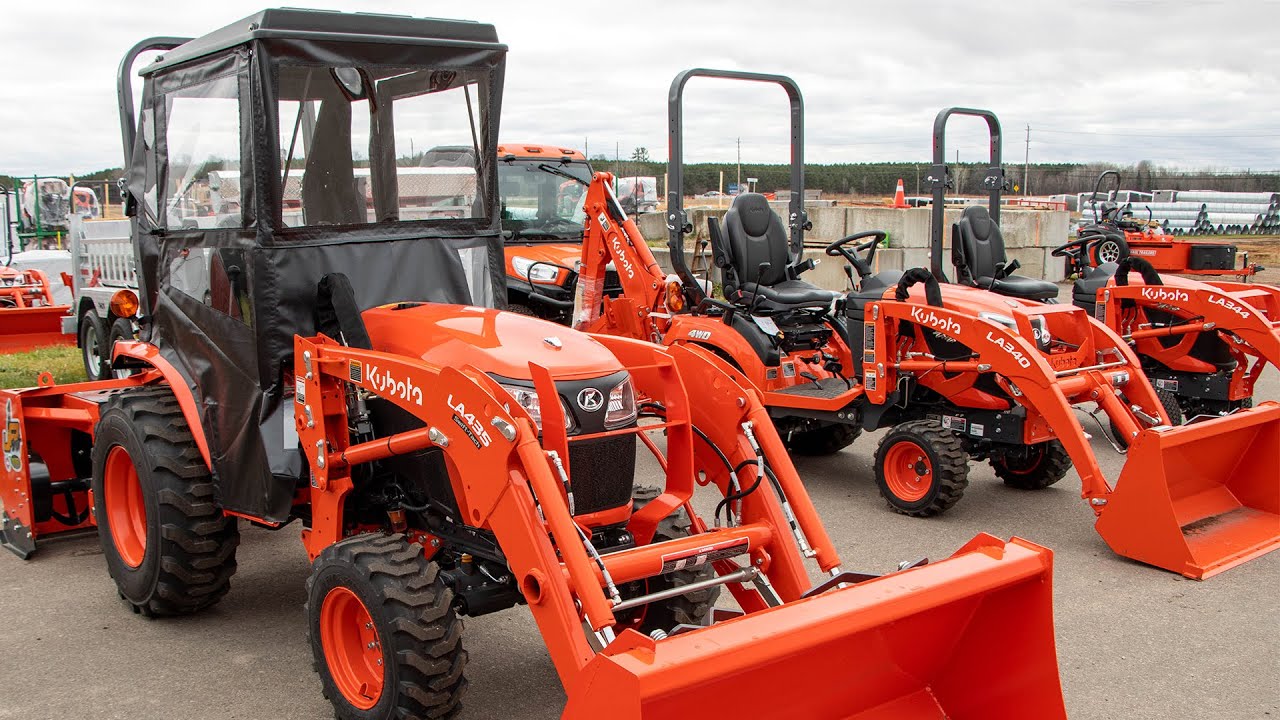 Kubota tractors